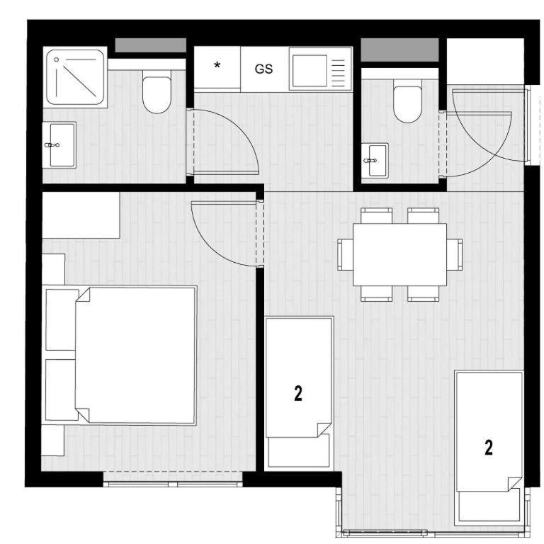Appartement Betariel'Com Westbahnhof M à Vienne Extérieur photo