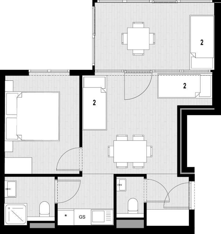 Appartement Betariel'Com Westbahnhof M à Vienne Extérieur photo